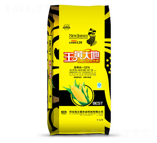 包膜長效控失肥28-12-12-玉黃大地-佰士德農業(yè)
