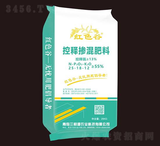 控釋摻混肥料25-18-12-紅色谷-三和源農(nóng)業(yè)