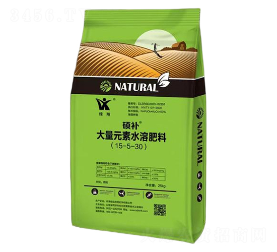 大量元素水溶肥料15-5-30-碩補-綠迅農用化學